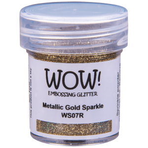 WOW! - Embossing Glitter - Metallic Gold Rich Sparkle - WS07