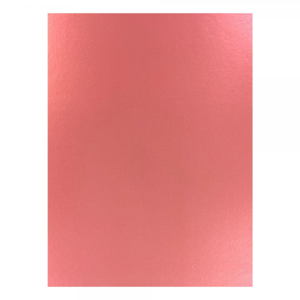 Craft Perfect - Mirror Card - High Gloss - Italian Rose - A4 (5/PK) 250GSM - 8704e