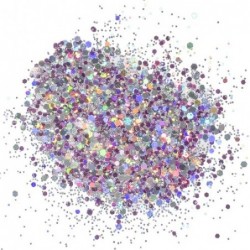 Cosmic Shimmer - Holographic Glitterbitz Lilac Shine 25ml - CSHGBLILAC