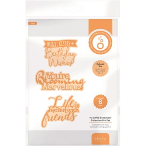 Tonic Studios - Heartfelt Sentiments Die Set - 5183e