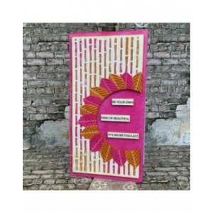 Creative Expressions -  Bamboo Sticks DL Stencil 4 in x 8 in (10.0 x 20.3 cm) - CEST090
