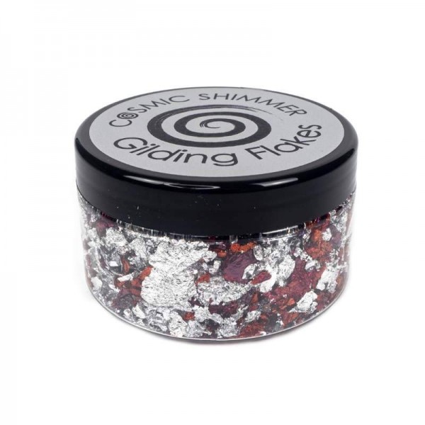 Cosmic Shimmer -  Gilding Flakes Raspberry Kiss 100ml - CSGFRASP