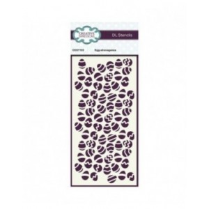 Creative Expressions - Egg Stravaganza DL Stencil 4 in x 8 in (10.0 x 20.3 cm) - CEST103