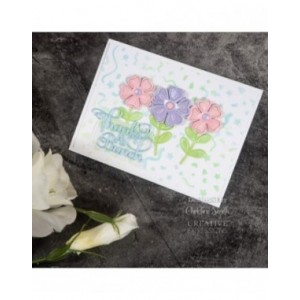 Creative Expressions - Party Confetti DL Stencil 4 in x 8 in (10.0 x 20.3 cm) - CEST104