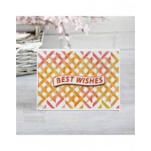 Creative Expressions - Tip Top DL Stencil 4 in x 8 in (10.0 x 20.3 cm) - CEST108