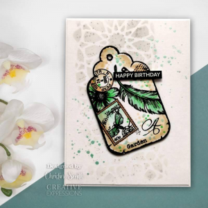 Woodware - Francoise Read Fancy Tags & Buttons Craft Die - CEDFR001