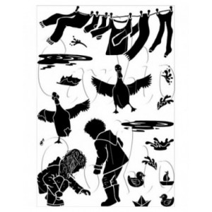 Card-io - Making a Splash Clear Stamp Set - CCSTMAK-01
