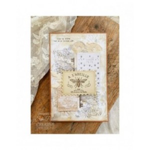 Creative Expressions - Sam Poole Snippets of Nature 6 in x 4 in Clear Stamp Set - CEC1029