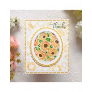 Creative Expressions - Sunflowers Mini Triple Layering Stencil 4 in x 3 in Set of 3 - CEMLSSUN
