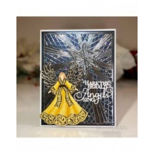 Creative Expressions - Sue Wilson Festive Hark The Herald Angels Sing Craft Die - CEDME140