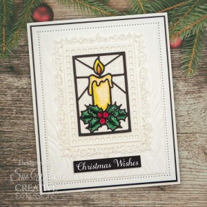 Creative Expressions - Wordies Sentiment Sheets - Season’s Greetings Pk 4 6 in x 8 in - CEW021
