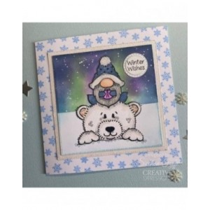 Woodware - Norman & Friends 4 in x 6 in Stamp Set - FRS1003