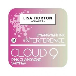 Lisa Horton - Metallic Interference Ink - Pink Champagne Shimmer - LHCIP049