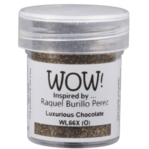 WOW! - Embossing Powder - Luxurious Chocolate*Raquel Burillo Perez* - WL66X