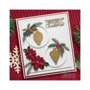 Creative Expressions - Sue Wilson Thinking Of You At Christmas Craft Die - CEDME143