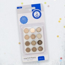 TONIC STUDIOS - Craft Magnets - Large - 6 Packs - 15mm Magnets - 3062e