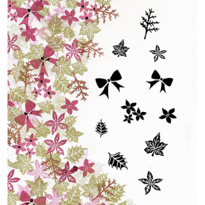 Card-io - Bijou Blooms Majestix Stamp Set - MABIJ-01
