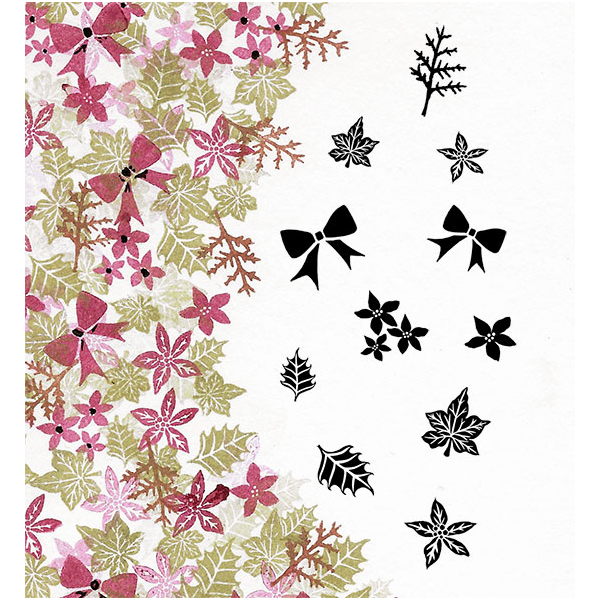 Card-io - Bijou Blooms Majestix Stamp Set - MABIJ-01