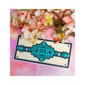 Creative Expressions - Sue Wilson Art Deco Collection Ornate Labels Craft Die - CED4478