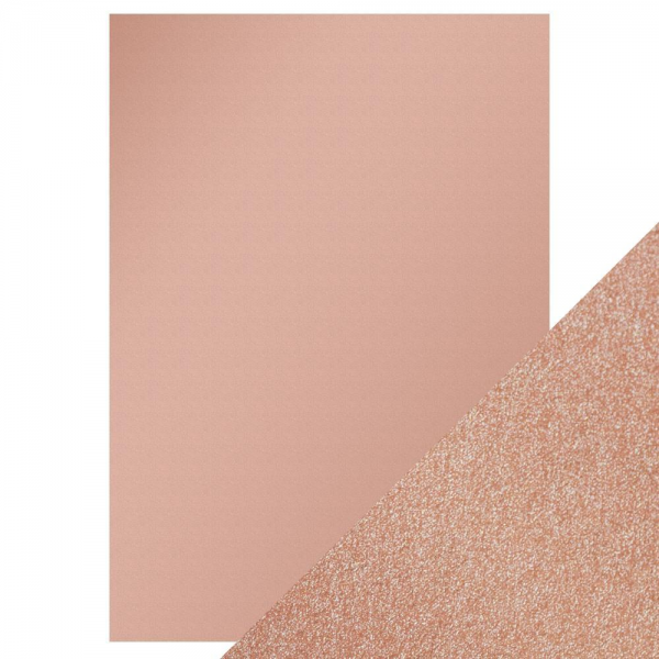 Craft Perfect - Pearlescent Card - Blushing Pink - A4 (5/PK) - 9503e