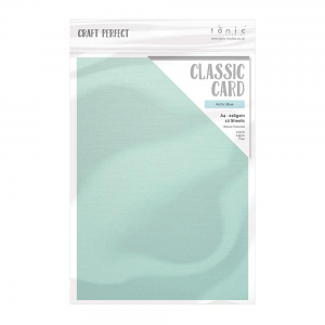 Craft Perfect - Classic Card - Arctic Blue - Weave Textured - A4 (10/PK) - 9044e