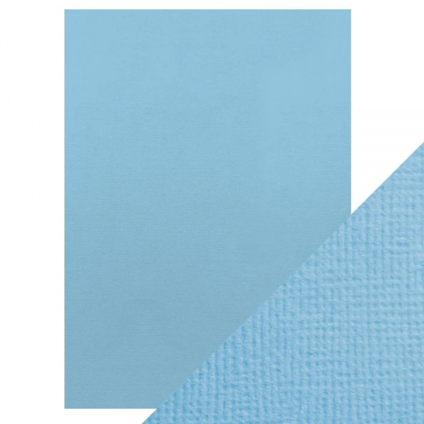 Craft Perfect - Classic Card - Cornflower Blue - Weave Textured - A4 (10/PK) - 9045e