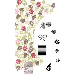 Card-io - Rustic Christmas - Majestix Clear Stamp Set - MARU-01