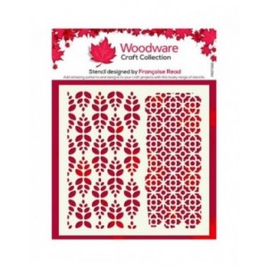 Woodware - Medina 6 in x 6 in Stencil - FRST082