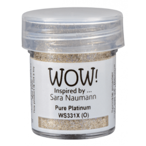 WOW! - Embossing Glitter - Pure Platinum *Sara Naumann* - WS331