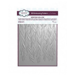 Creative Expressions - Weeping Willow 5 in x 7 in 3D Embossing Folder - EF3D-071