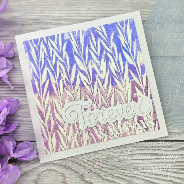 Creative Expressions - Weeping Willow 5 in x 7 in 3D Embossing Folder - EF3D-071