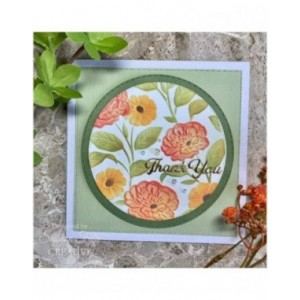 Creative Expressions - Bold Blooms Companion Colouring Stencil Set 6 in x 8 in 2pk - CEST131