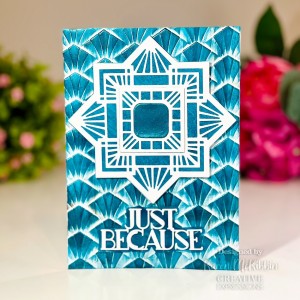 Creative Expressions - Art Deco Rhapsody 5 in x 7 in 3D Embossing Folder - EF3D-078