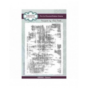 Creative Expressions - Sam Poole Texture 4 in x 6 in Pre Cut Rubber Stamp  - CER060