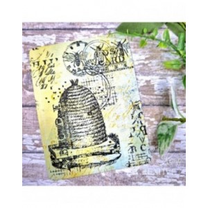 Creative Expressions - Sam Poole Bee 4 in x 6 in Clear Stamp Set - CEC1080