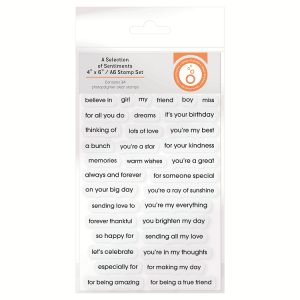 Tonic Studios - Foliage and Simple Sentiments Die Set Stamp - 5581E