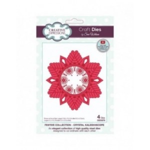 Creative Expressions -  Sue Wilson Festive Crystal Kaleidoscope Craft Die - CED3278