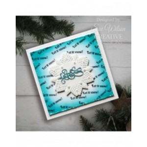 Creative Expressions -  Sue Wilson Festive Crystal Kaleidoscope Craft Die - CED3278