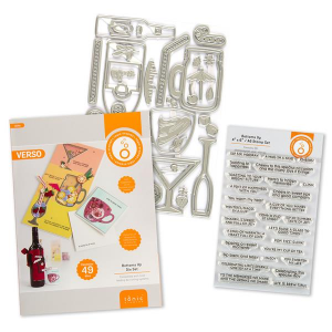 Tonic Studios - Bottoms Up Die & Stamp Set - TS559DUO