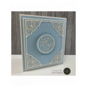 Jamie Rodgers Crafts - With Love Circle - Sentiment Collection - JRCD0008