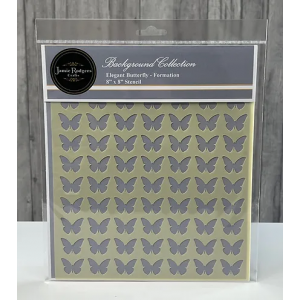 Jamie Rodgers Crafts - Formation - Elegant Butterfly - Stencil 8"x 8 - JRCST0014