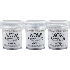 WOW! Trio Ice Crystals (...inspired by Marion Emberson) - WOWKT097