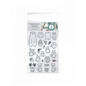 Tonic Studios - A Very Festive Fayre Christmas Elements Stamp Set - 5561e