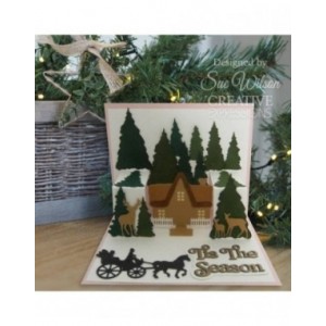 Creative Expressions - Sue Wilson Festive Winter Wonderland Plate Craft Die - CED3286