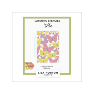 Lisa Horton - Mariposa 5 x 7 Layering Stencils - LHCAS191