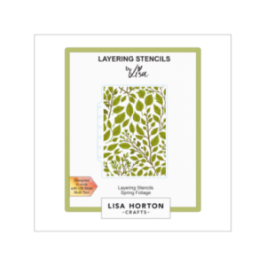 Lisa Horton -  Spring Foliage 5 x 7 Layering Stencils - LHCAS190