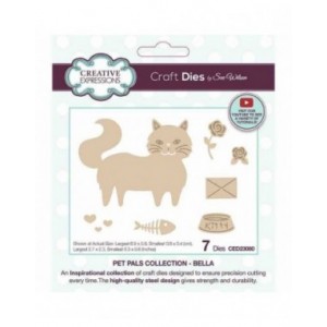 Creative Expressions - Sue Wilson Pet Pals Bella Craft Die - CED23080