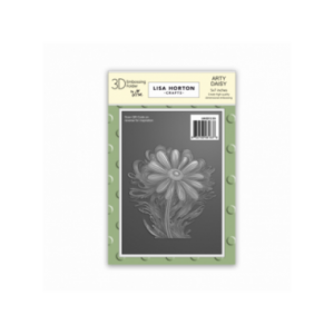 Lisa Horton - Arty Daisy 5 X 7 Embossing Folder - LHCEF235