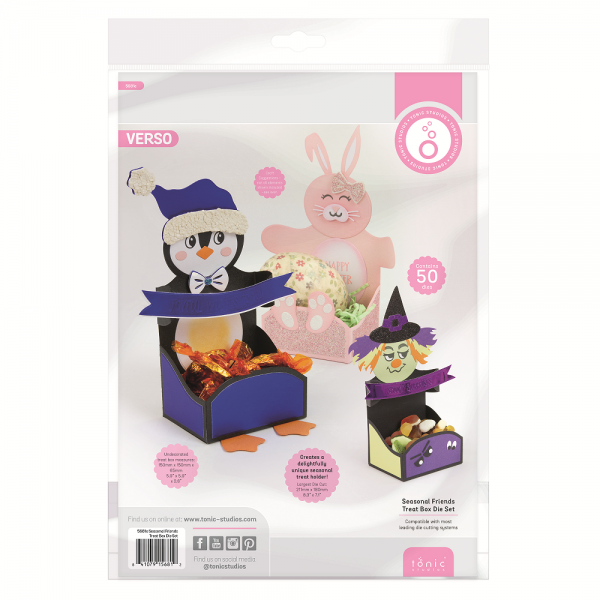 Tonic Studios - Seasonal Friends Treat Box Die Set - 5681e