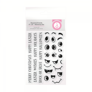 Tonic Studios - Seasonal Friends Treat Box Stamp Set - 5682e